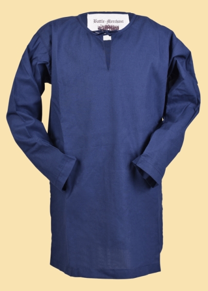 Kinder Mittelalter-Tunika Arn - blau
