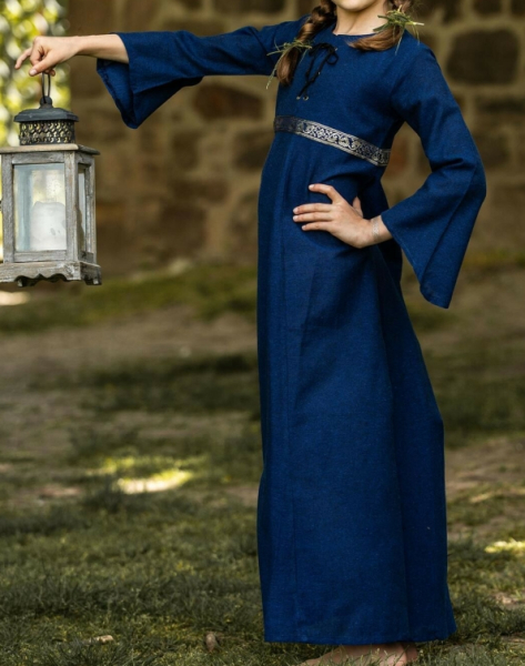 Kinderkleid Piccola Donna - blau