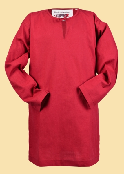 Kinder Mittelalter-Tunika Arn - rot