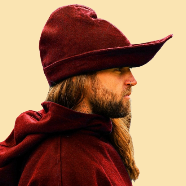 Robin Hood-Hut  - rot