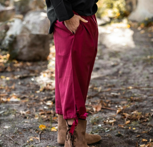 Kniebundhose "Vincent" -  rot