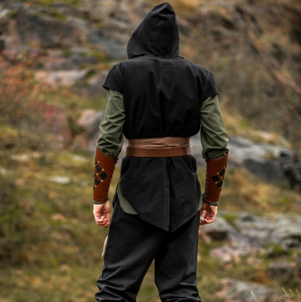 Waldläufer Tunika Arais  -  schwarz