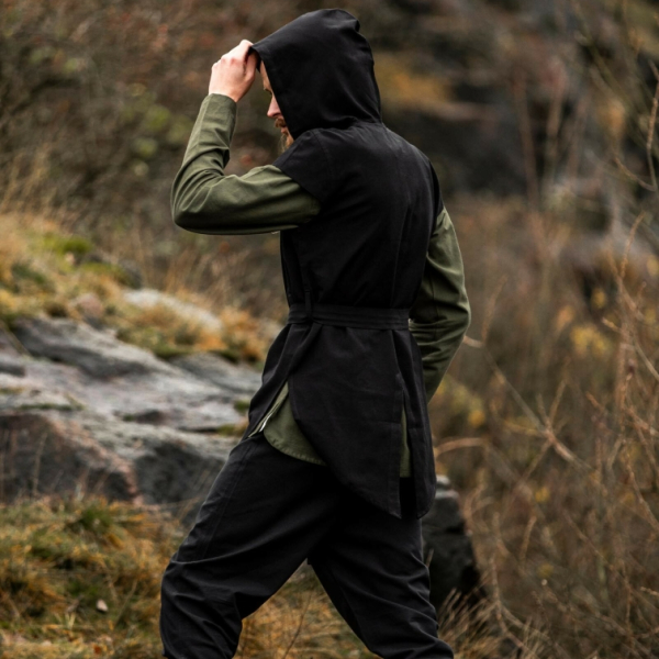 Waldläufer Tunika Arais  -  schwarz