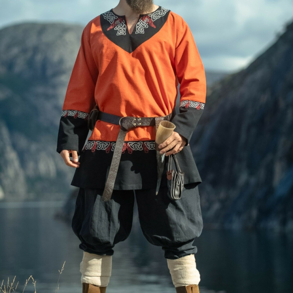 Wikinger Tunika Freydis  -  orange