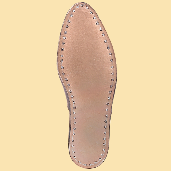 Mittelalterliche Schnallenstiefel -  dunkelbraun