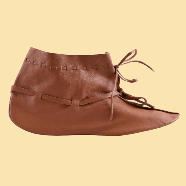 Wikingerschuhe aus Haithabu -  wendegenäht