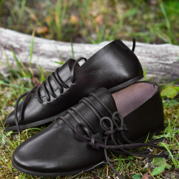 Schnürschuh -  Spätmittelalter