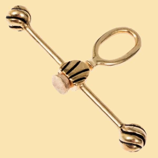 Taschenbügel Almosenbeutel - Bronze