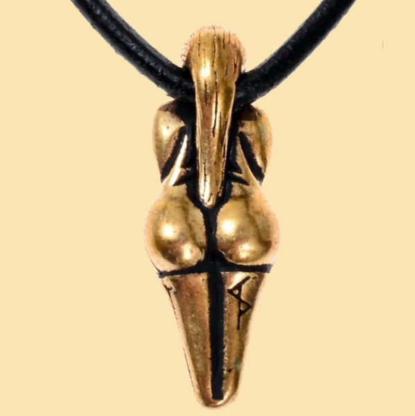 Amulett Venus von Vestonice - Bronze