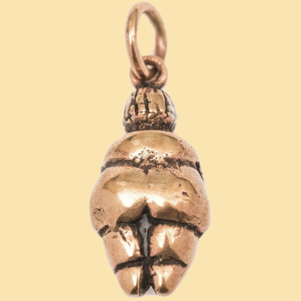 Amulett Venus von Willendorf - Bronze