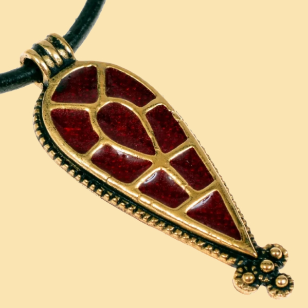 Cloisonné-Anhänger von der Krim - Bronze