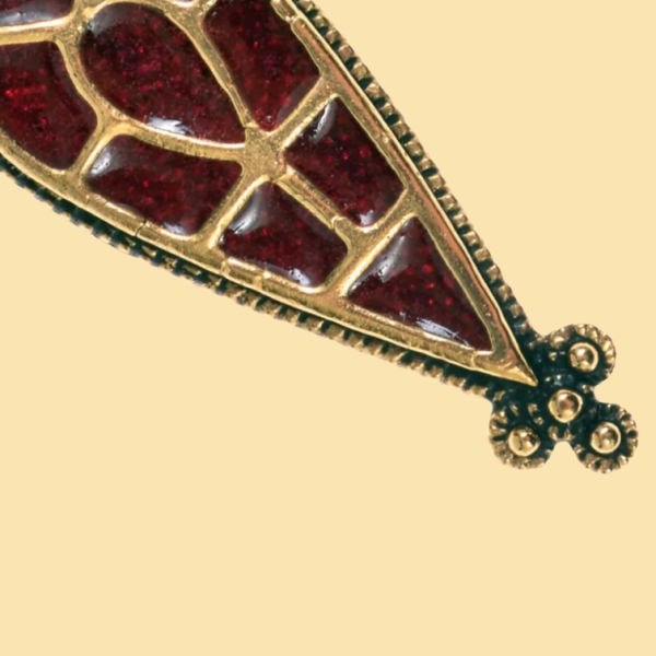 Cloisonné-Anhänger von der Krim - Bronze