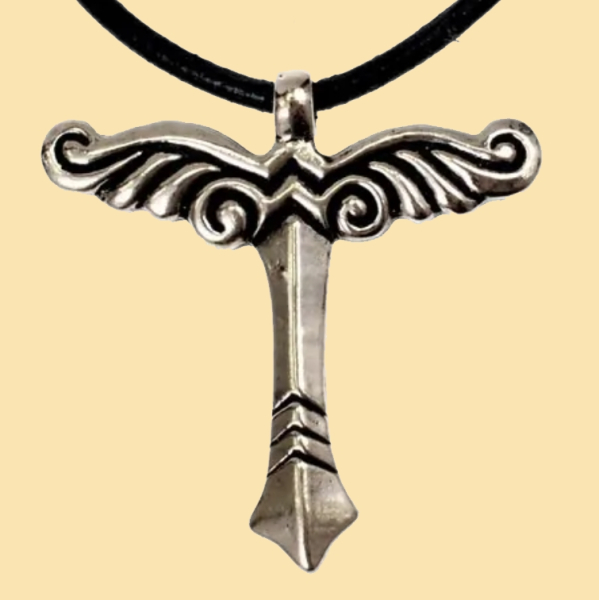 Irminsul-Amulett - versilbert