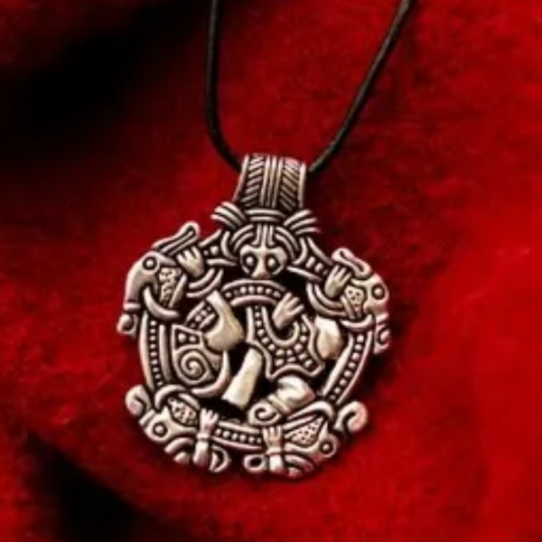Greiftier-Amulett von Snoring- Bronze