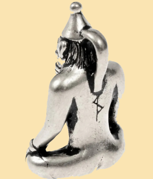 Freyr-Amulett von Rällinge - versilbert