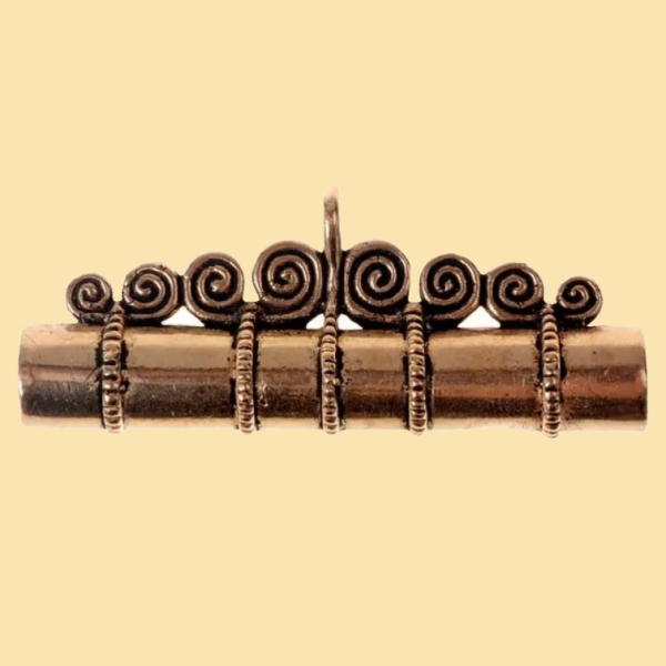 Wikinger-Nadeldose aus Birka - Bronze