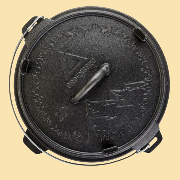 Dutch Oven 7 l - Gusseiserner Topf - 30 cm