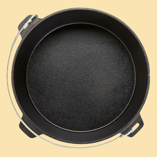 Dutch Oven 7 l - Gusseiserner Topf - 30 cm