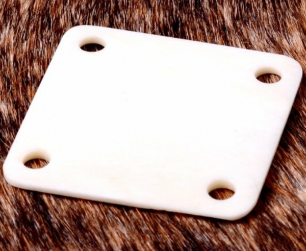 Webbrettchen aus Knochen - 4 cm