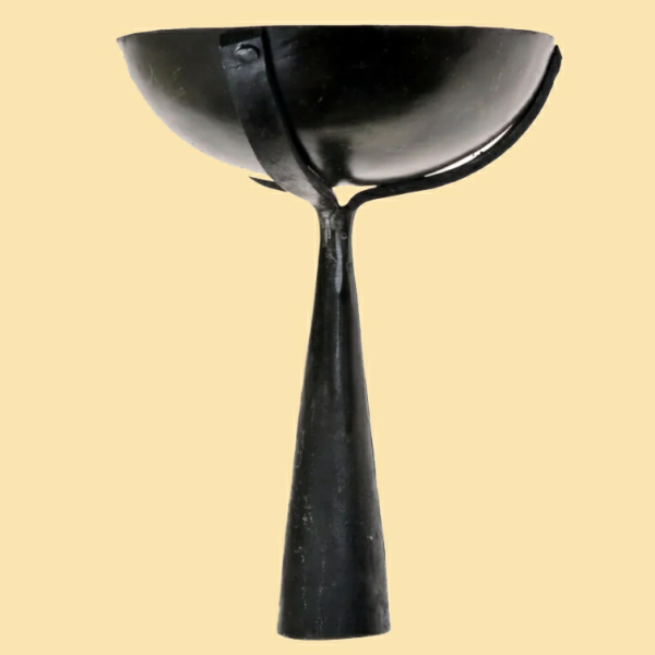 Geschmiedete Wikinger-Schalenlampe