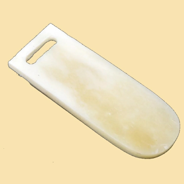 Knochen-Riemenende - 2 cm