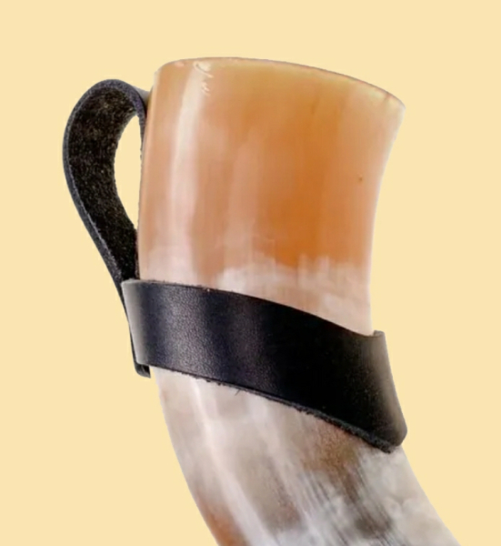 Trinkhornhalter - schwarz - Größe 5