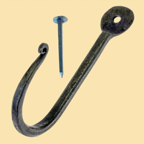 Wandhaken geschmiedet - groß