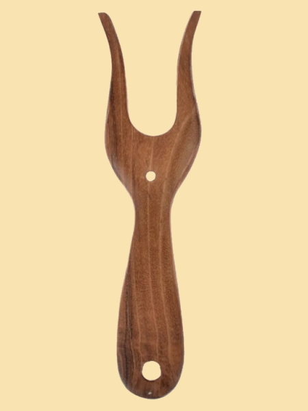 Traditonelle Strickgabel - Holz