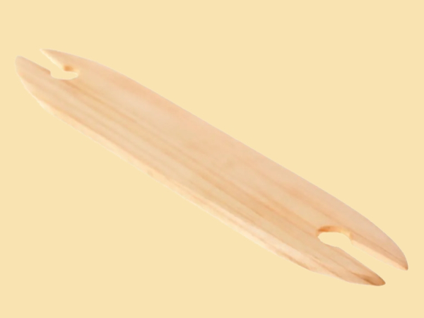 Webschiffchen aus Holz