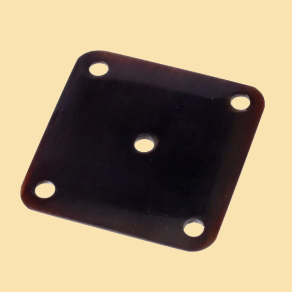 Webbrettchen aus Horn - 4,5 cm