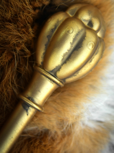 LARP Goldener Melonen-Hammer Huoyan - Polsterwaffe - 45 cm