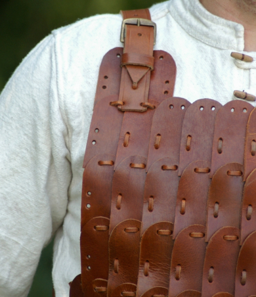 Leder Lamellen Rüstung