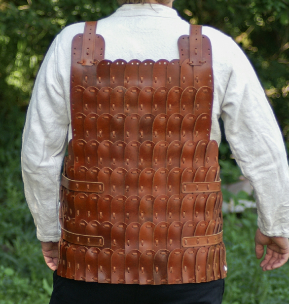 Leder Lamellen Rüstung