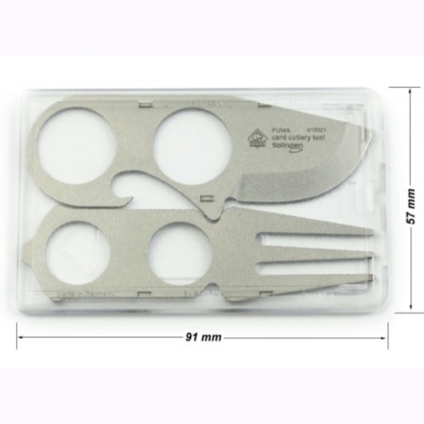 PUMA card cutlery tool