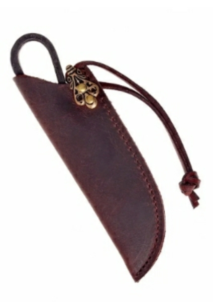 Eisenzeit-Messer  - mit beschlagener Scheide