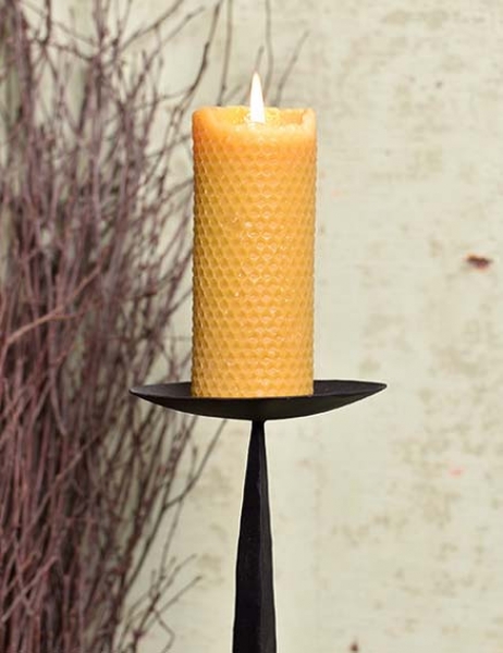 Geschmiedeter Kerzenständer - ca. 74 cm