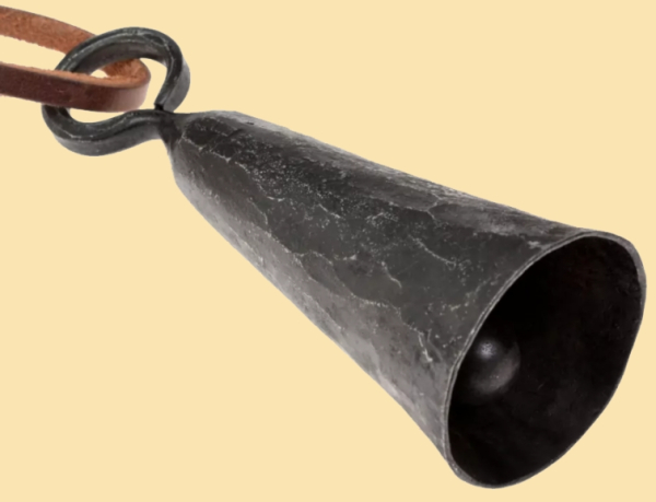 Geschmiedete Mittelalter-Glocke