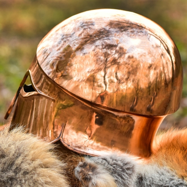 Korinthischer Helm, 1,2 mm Bronze