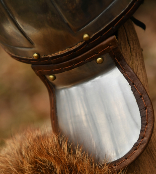 Spätrömischer Centurion Helm  -  Stahl