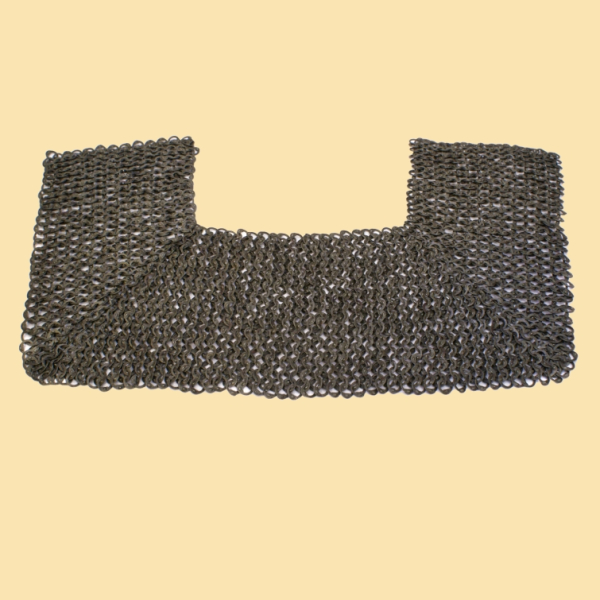 FRW Kettenkragen, Flachring mit Keilnieten -  ID 8mm -  unbehandelt