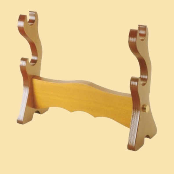 Schwertständer Aus Holz - Dekorativer Ausstellungsständer Für Sammlerschwerter