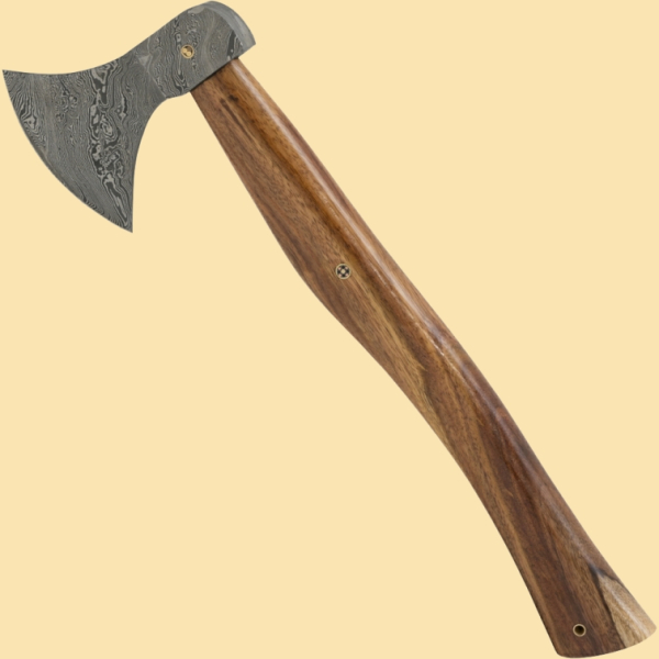 Axt mit Damastblatt - 01