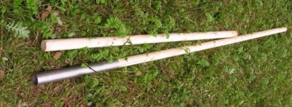 Stangen für Ritterzelt Speichenradzelt 500