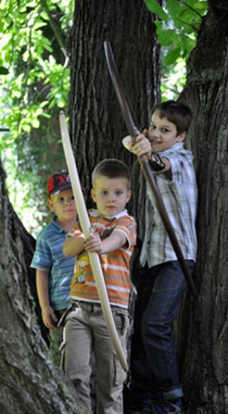 Gambler Kindersportbogen 40 Zoll Farbe dunkel