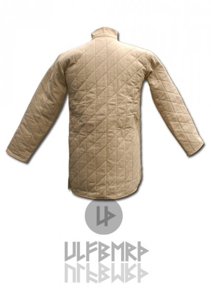 Gambeson mit Schnallen natur