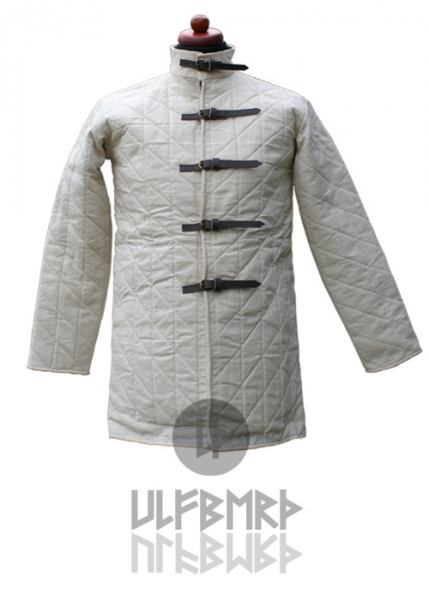 Gambeson mit Schnallen natur