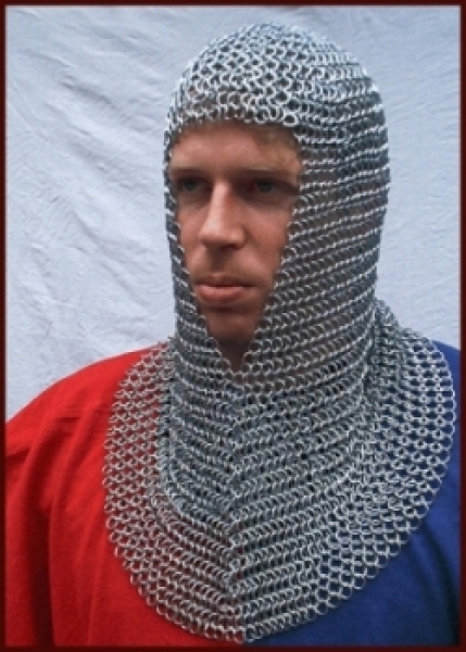 Kettenhaube, V-Ausschnitt, ID9mm, verzinkt