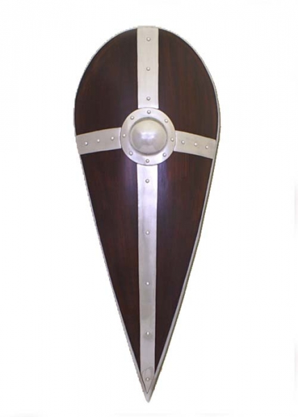 Normannenschild mit Kreuz