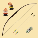 Kinderbogenset - Gartenzwerg schießen