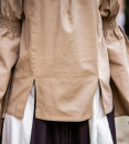 Klassische Mittelalterbluse "Emma" -braun